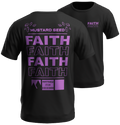 Faith fekete keresztény póló – Máté 17:20 | Respawn