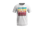 God has no plan B fehér-mock-up