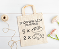 Shopping List Bag