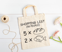 Shopping List Bag