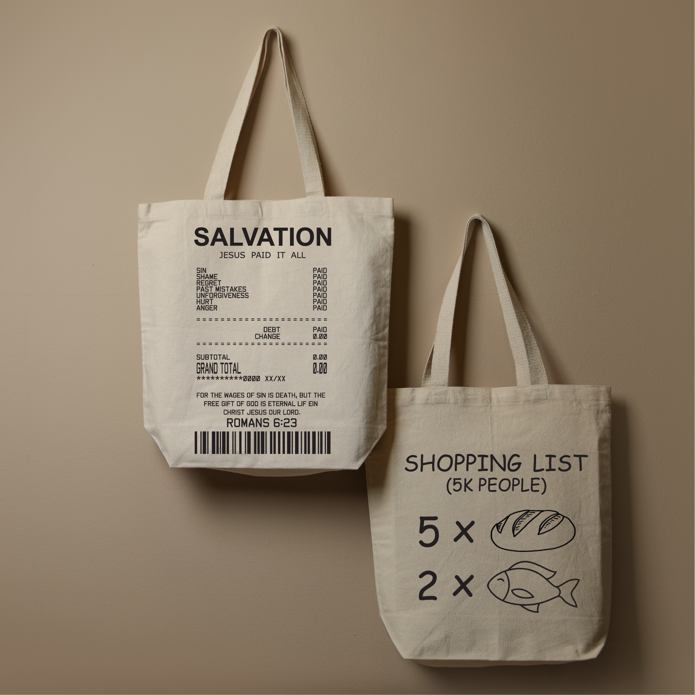 Shopping List Bag